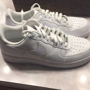 Nike Air Force Ones low tops. Year 07.